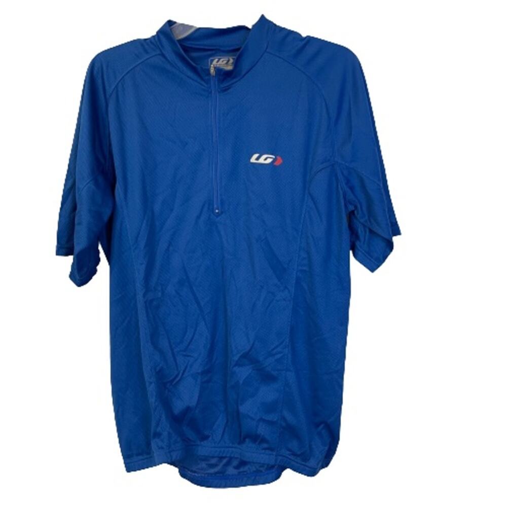 Louis Garneau Blue Men's Genesis Cycling Jersey, L